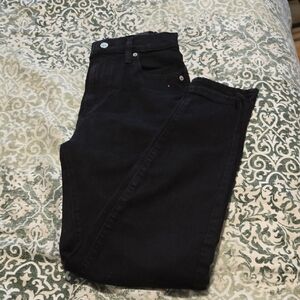 Levi's Black Mom Jeans for Women